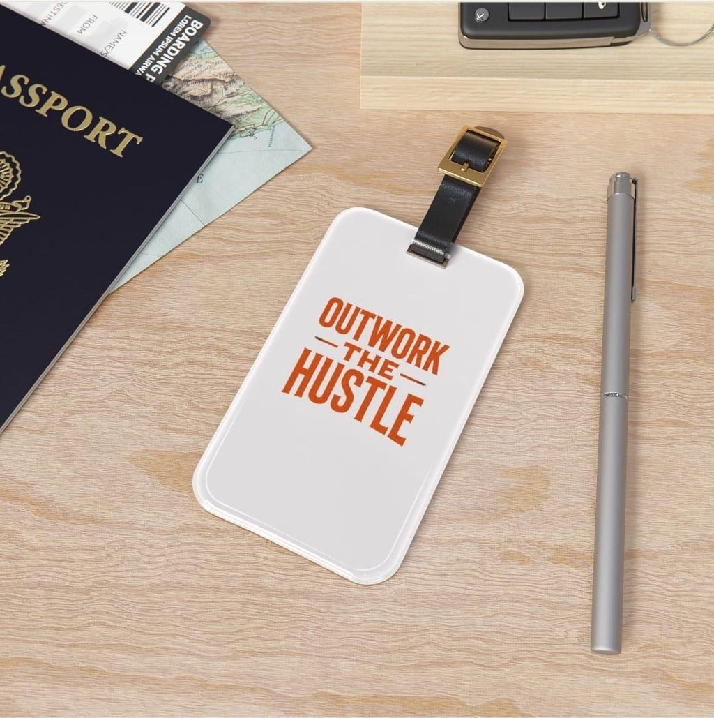 Acrylic Luggage Tag: Adventure Travel Accessories