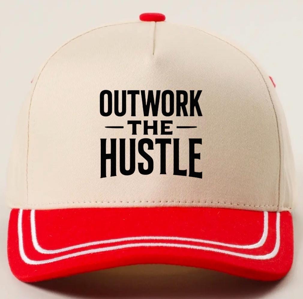Outwork The Hustle Trucker Hat