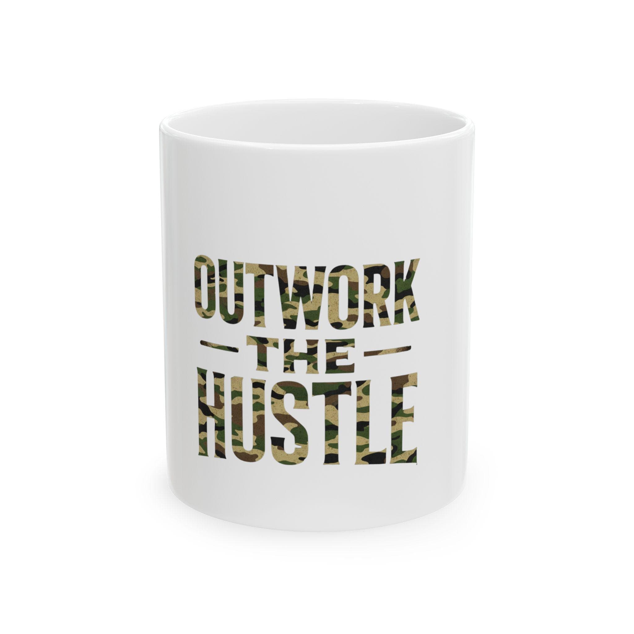 Outwork The Hustle Mug, (11oz, 15oz)